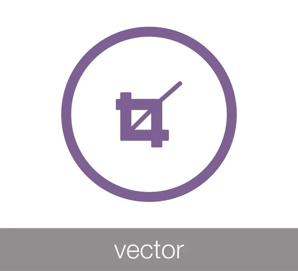 Kamera zoom ikon — Stock Vector
