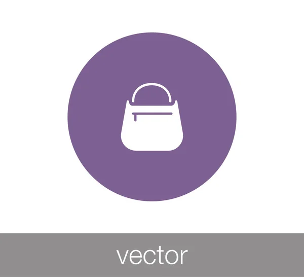 Hand bag icon — Stock Vector