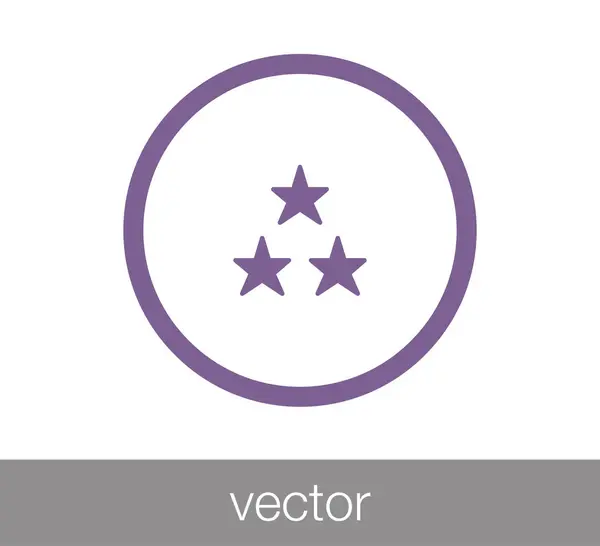 Значок Звезды — стоковый вектор