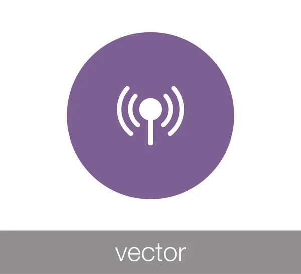 Wifi icon. Wireless icon. — Stock Vector