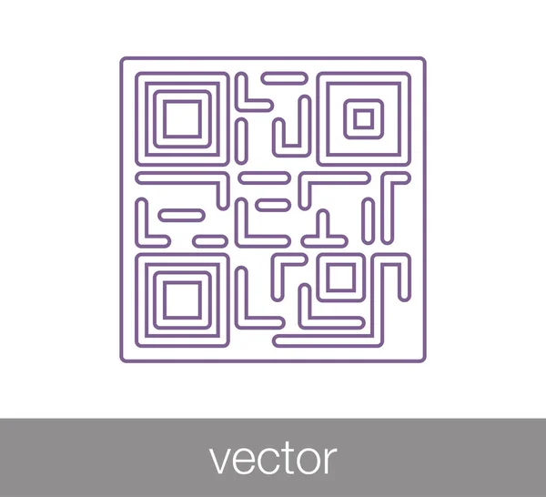 Иконка решения лабиринта — стоковый вектор
