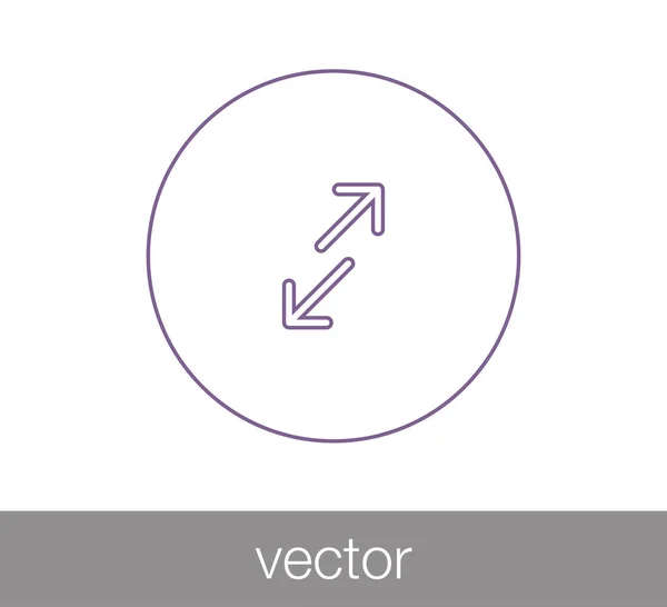 Transfer flat icon — Stock Vector