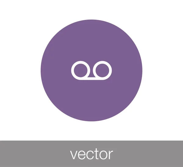 Voice memo-ikonen — Stock vektor