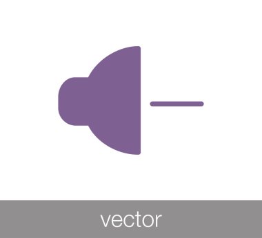 ses ayarı simgesi azaltmak.