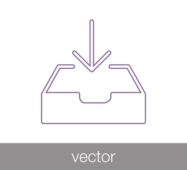 Gelen e-posta simgesi.