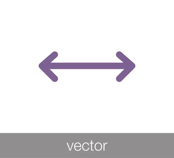 Skála szimbólum ikon — Stock Vector