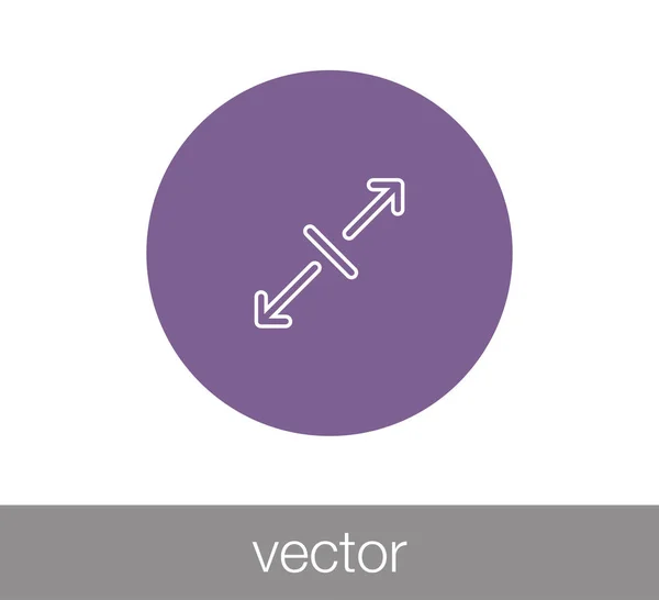 Tlačítko s kolečkem fialové — Stockový vektor