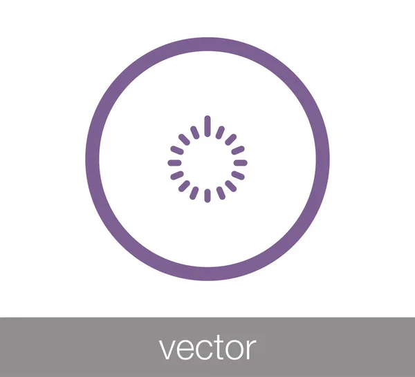 Lader web pictogram. — Stockvector