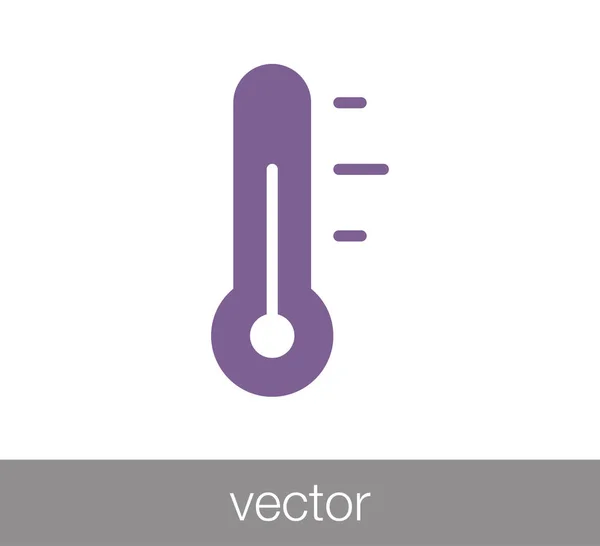 Température icône simple — Image vectorielle