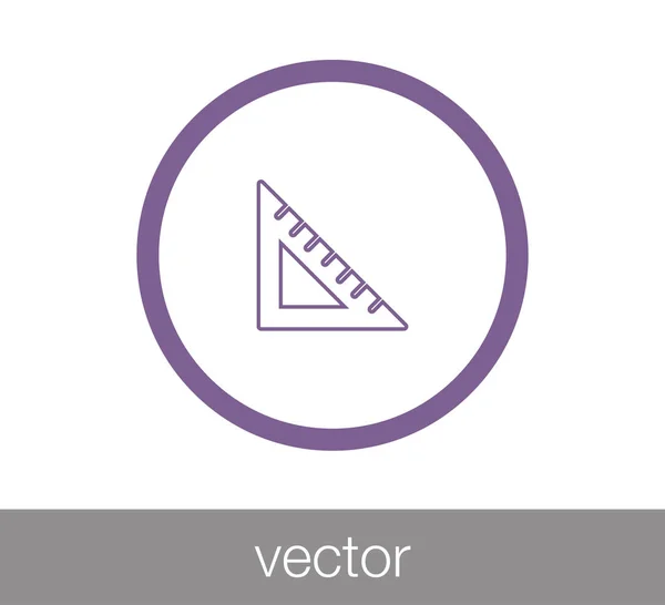 Lineal-Websymbol — Stockvektor