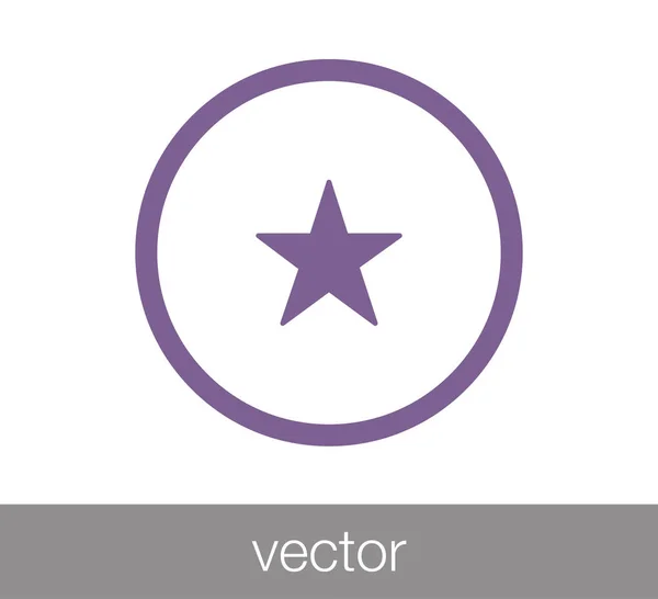 Иконка звезды — стоковый вектор