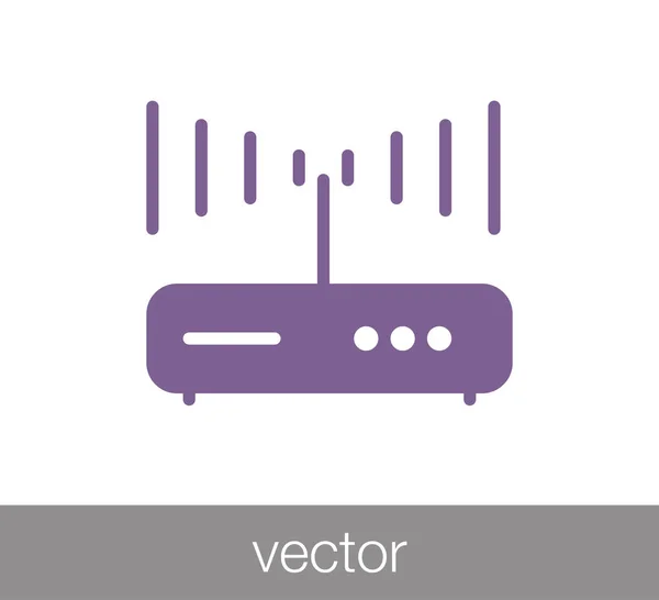 Ícone do roteador Wifi — Vetor de Stock