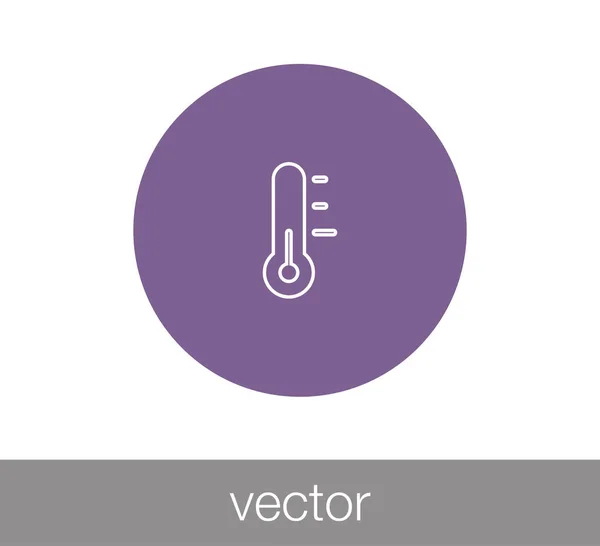 Temperature simple  icon — Stock Vector