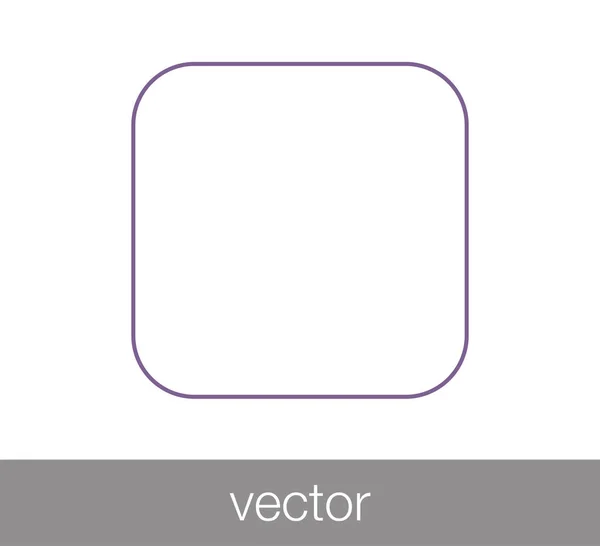 Stop icono clave — Vector de stock