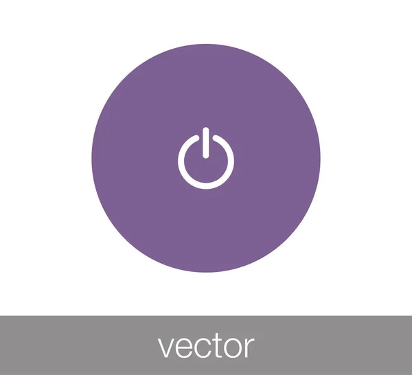 Power symbol icon — Stock vektor