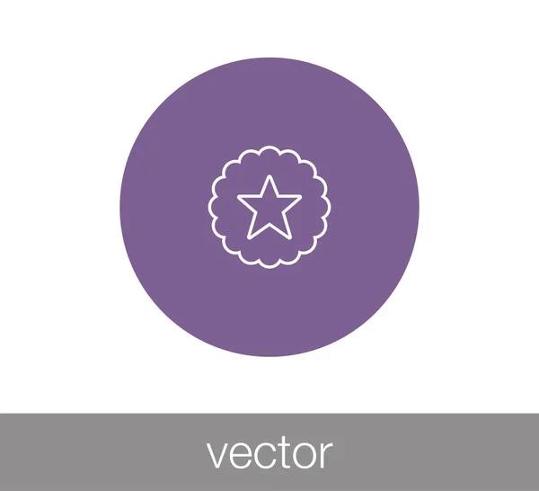 Star simples Symbol — Stockvektor