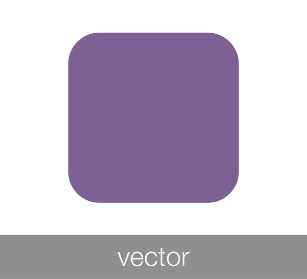 Stop icono clave — Vector de stock