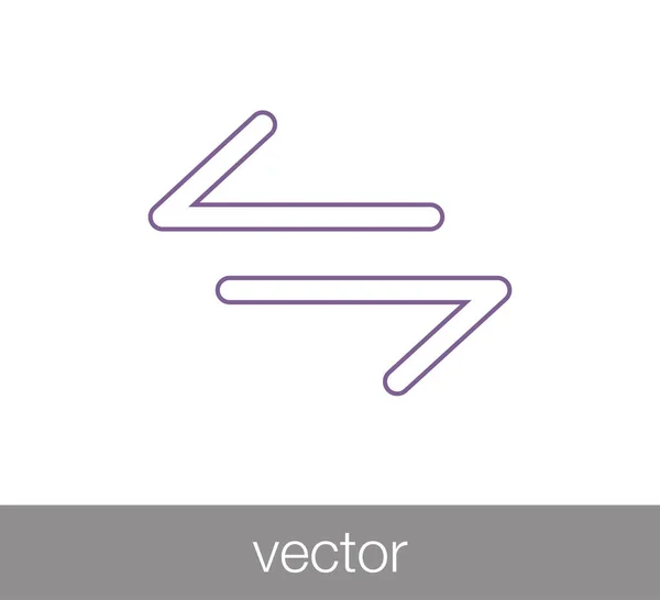 Transfer-Icon — Stockvektor