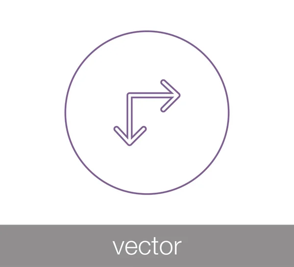 Mover símbolo de escala — Vector de stock