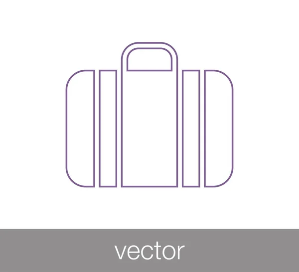 Kofferraum-Ikone — Stockvektor