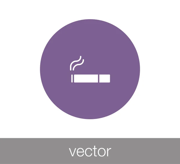 Smoking area sign icon — Stock Vector