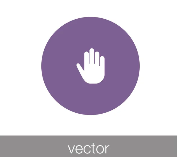 Touch gesture icon — Stock Vector