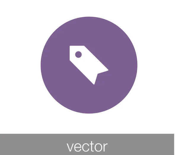 Marcador icono simple — Vector de stock