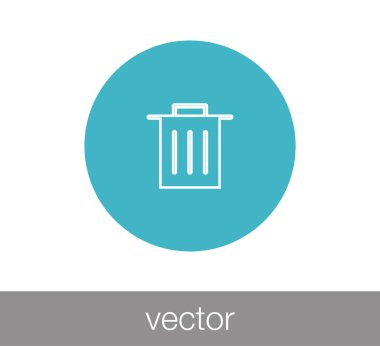 çöp kutusu simgesini.