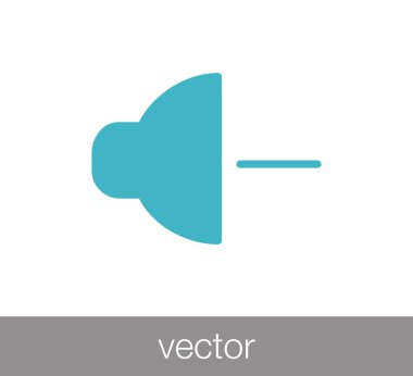 ses ayarı simgesi azaltmak