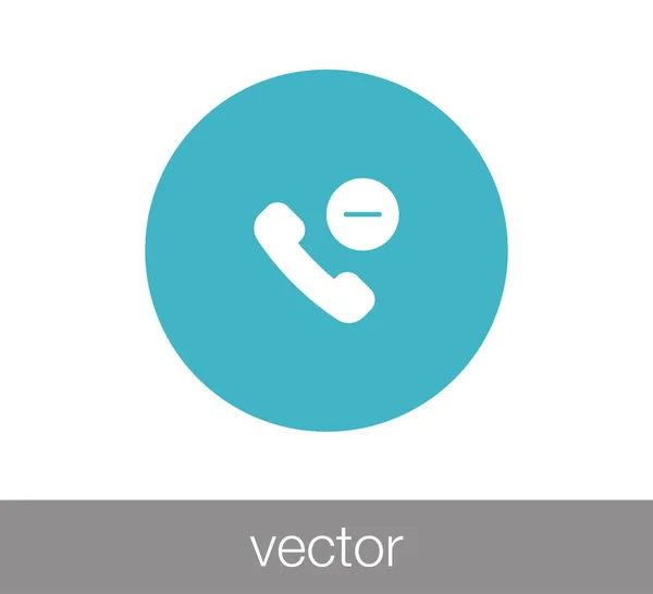 Teléfono icono web — Archivo Imágenes Vectoriales