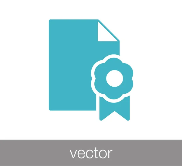File flat icon — Stock Vector
