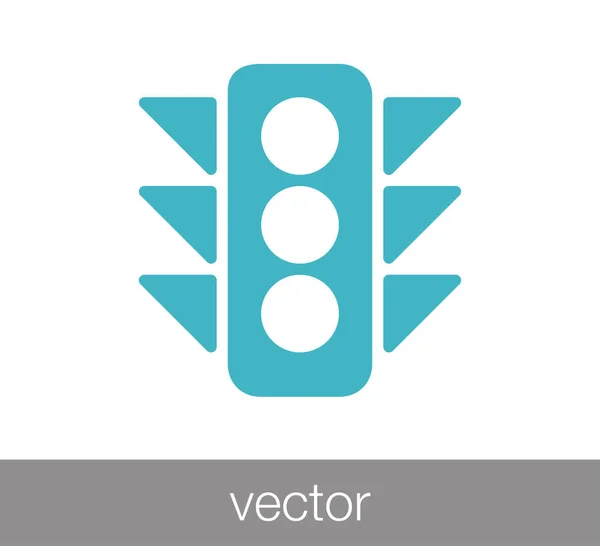 Icono de semáforo. — Vector de stock