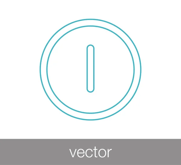 Значок символа силы — стоковый вектор