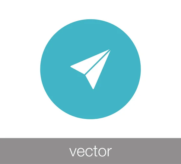 Enviar ícone de e-mail — Vetor de Stock