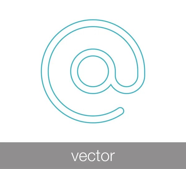 Al icono del símbolo — Vector de stock
