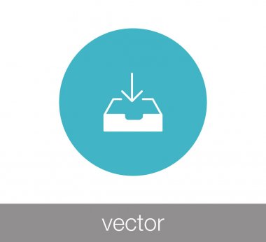 Gelen e-posta simgesi.