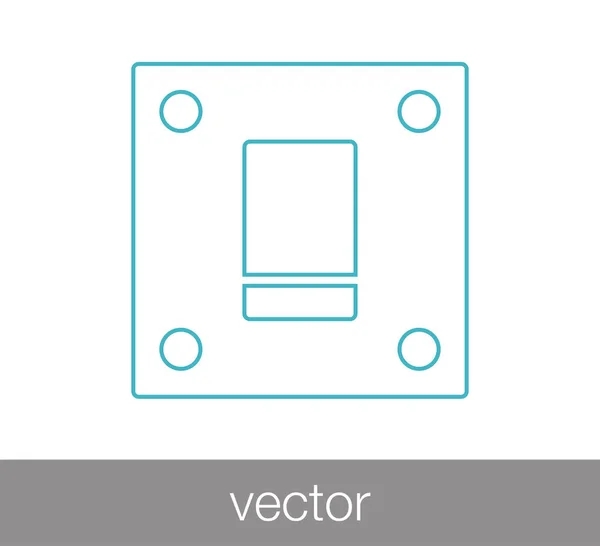 Switch web icon. — Stock Vector