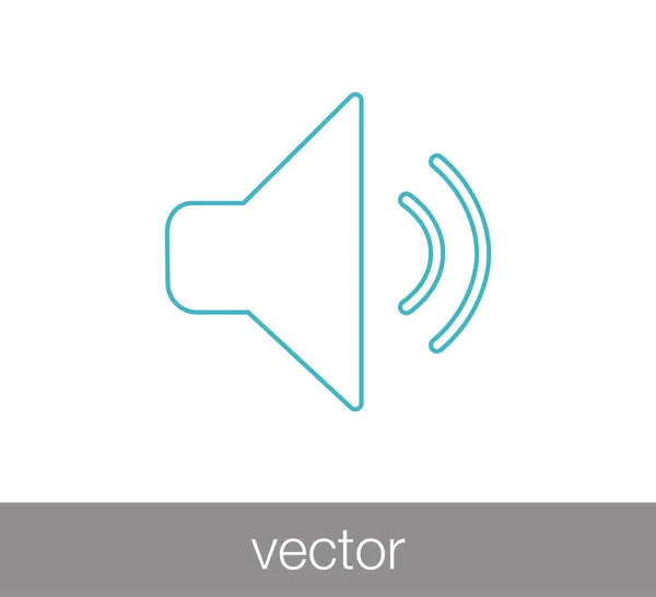 Növeli a hangerő ikon — Stock Vector