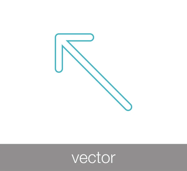 Значок стрілки web — стоковий вектор