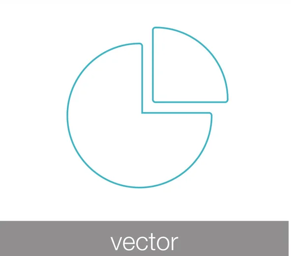 Statistic symbol icon. — Stock Vector