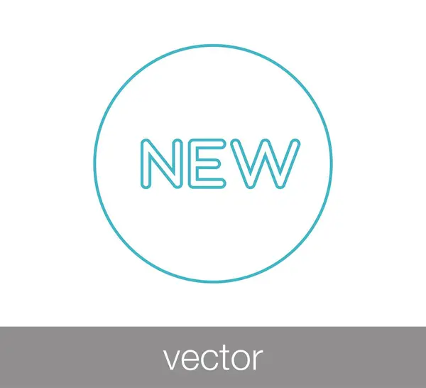 New web icon. — Stock Vector