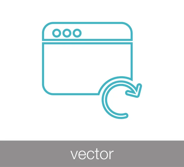 Symbole für das Codefenster — Stockvektor