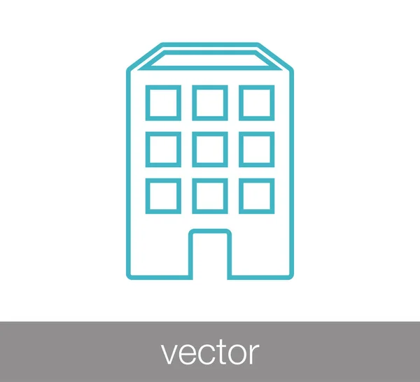 Building icon illustration. — Stock Vector