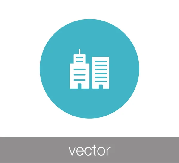 Building icon illustration. — Stock Vector