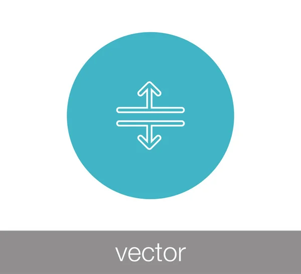 Web-Symbol scrollen — Stockvektor