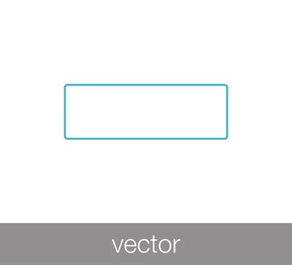 Mínusz pókháló ikon — Stock Vector