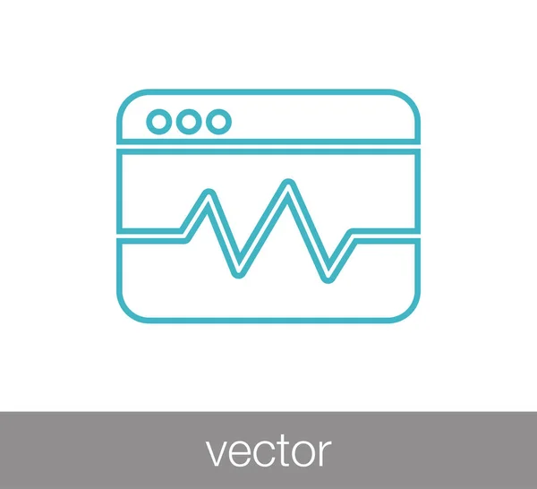 Symbole für das Codefenster — Stockvektor