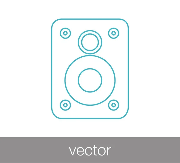 Louder flat icon — Stock Vector