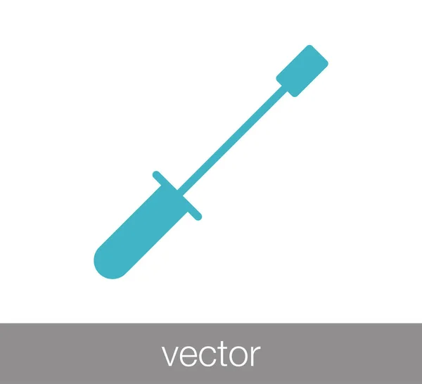 Schroevendraaier Web Icon. — Stockvector