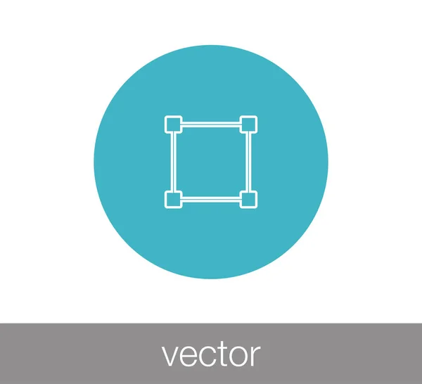 Skala verktygsikonen — Stock vektor